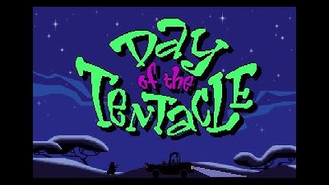 Day of the Tentacle - Intro/Opening FR (Roland MT-32) PC MS-DOS Game, 1993