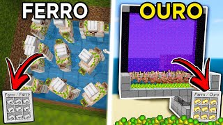 5 MELHORES FARMS para Minecraft Bedrock 1.20+ (MCPE, XBOX, PS4, SWITCH, PC)