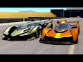 McLaren Solus GT vs Lamborghini V12 Vision GT at Special Stage Route X