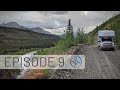 Trouble with wildlife canol road top of the world highway  crossing into alaska  go north ep 9