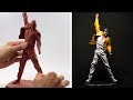 Freddie Mercury Sculpture (Time lapse)  | QUEEN