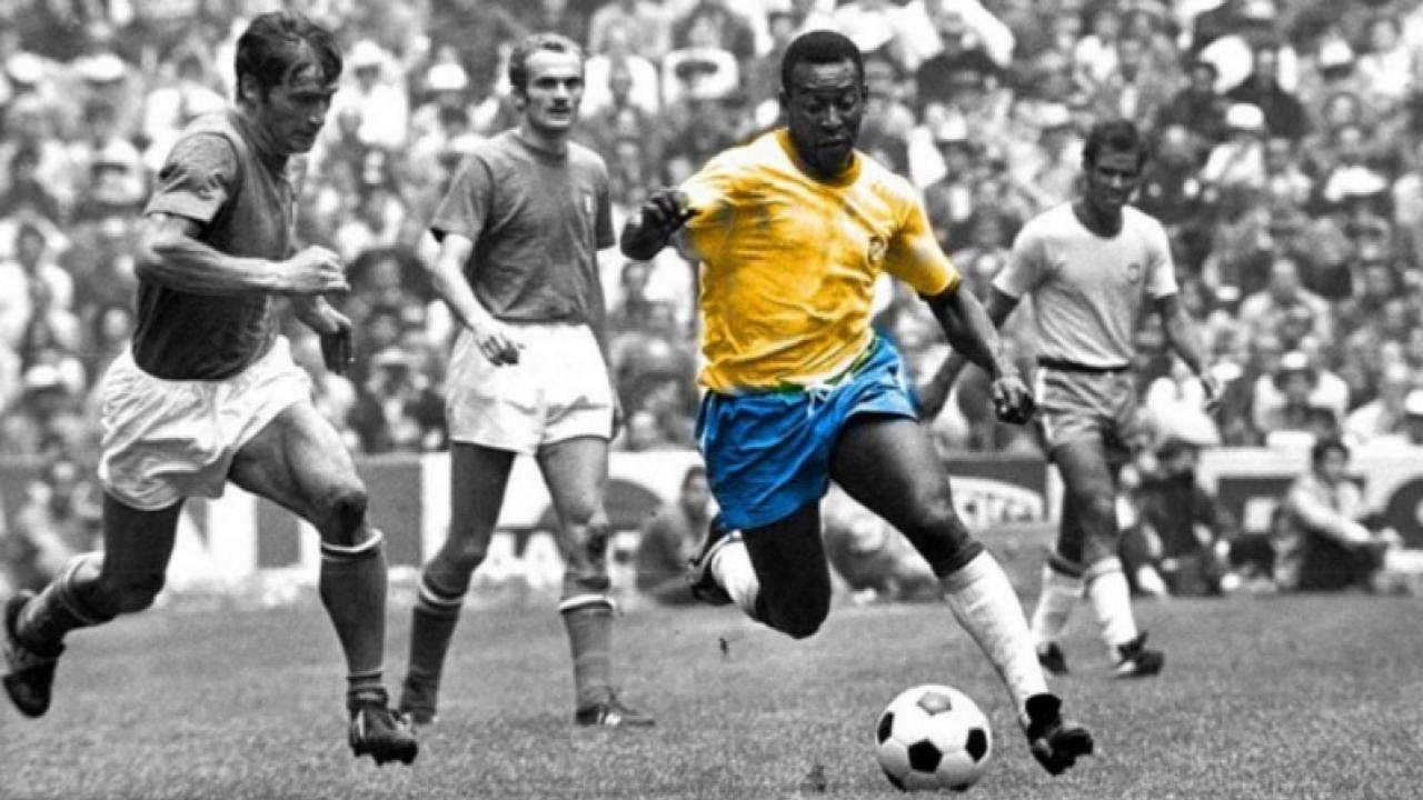 Pelé Vs Ac Milan 1963 Intercontinental Cup Final 2 Goals All