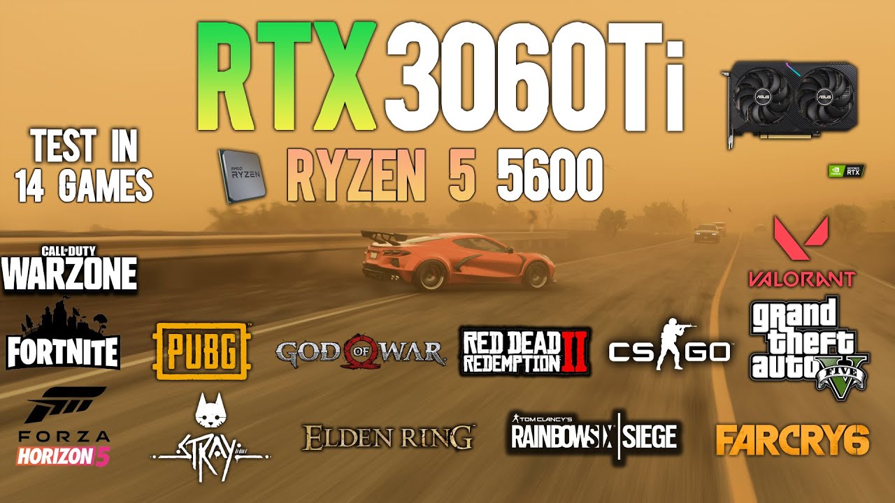 Fortnite Pubg 5600x Csgo The Gamer RTX 3060 Ti Ryzen 5600 1TB 16GB