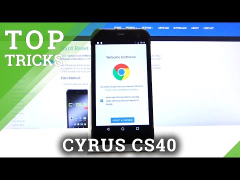 Tips & Tricks for CYRUS CS40 – Best Apps / Super Features
