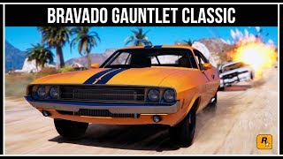 GTA Online: Обзор легендарного маслкара Gauntlet Classic