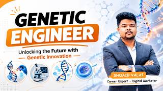 Genetic Engineer Career Guide 2026 🧬 | Skills, Salary & Roadmap Explained | Shoaib Valai
