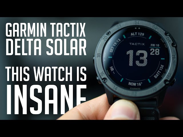 Garmin Tactix Delta Solar After 1 Month! 