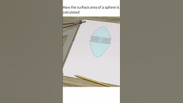 easy way to calculate surface area of sphere.#sgort#educatio#mathe#physics#quantumshortvideo