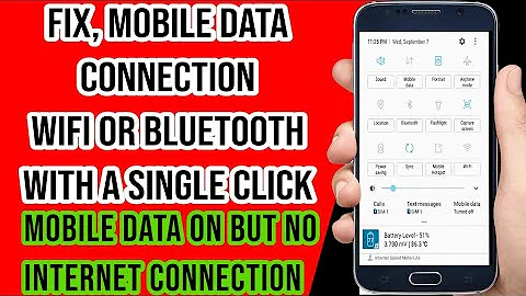 How To Fix Any WIFI, Data, or Bluetoothconnection Problems on Samsung Galaxy phone