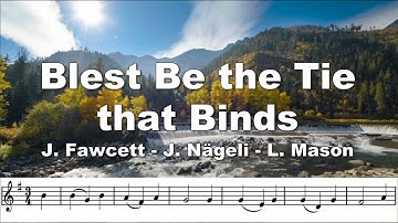 Blest be the tie that binds. A beautiful Bb trumpet play along.