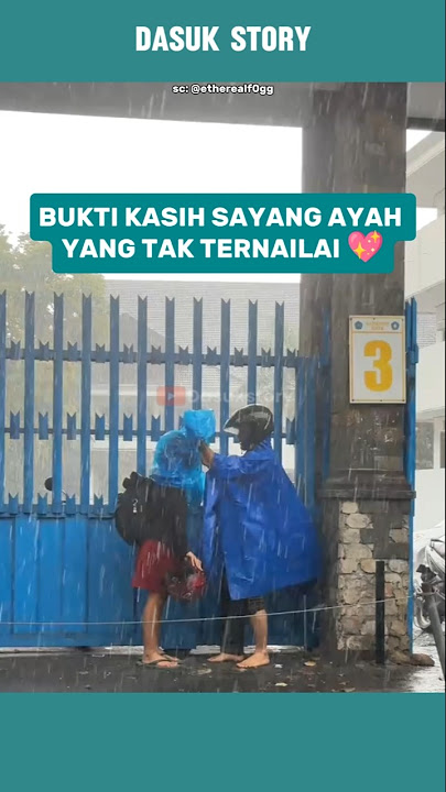 Kasih sayang ayah yang membuat hati terharu 🥹✨ #shorts