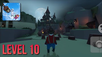 Human Fall Flat Mobile | Gameplay Walkthrough - (Level 10 : Dark)