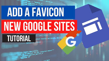How to Create a Custom Favicon on Google Sites Website (Google Sites Advanced Tutorial)
