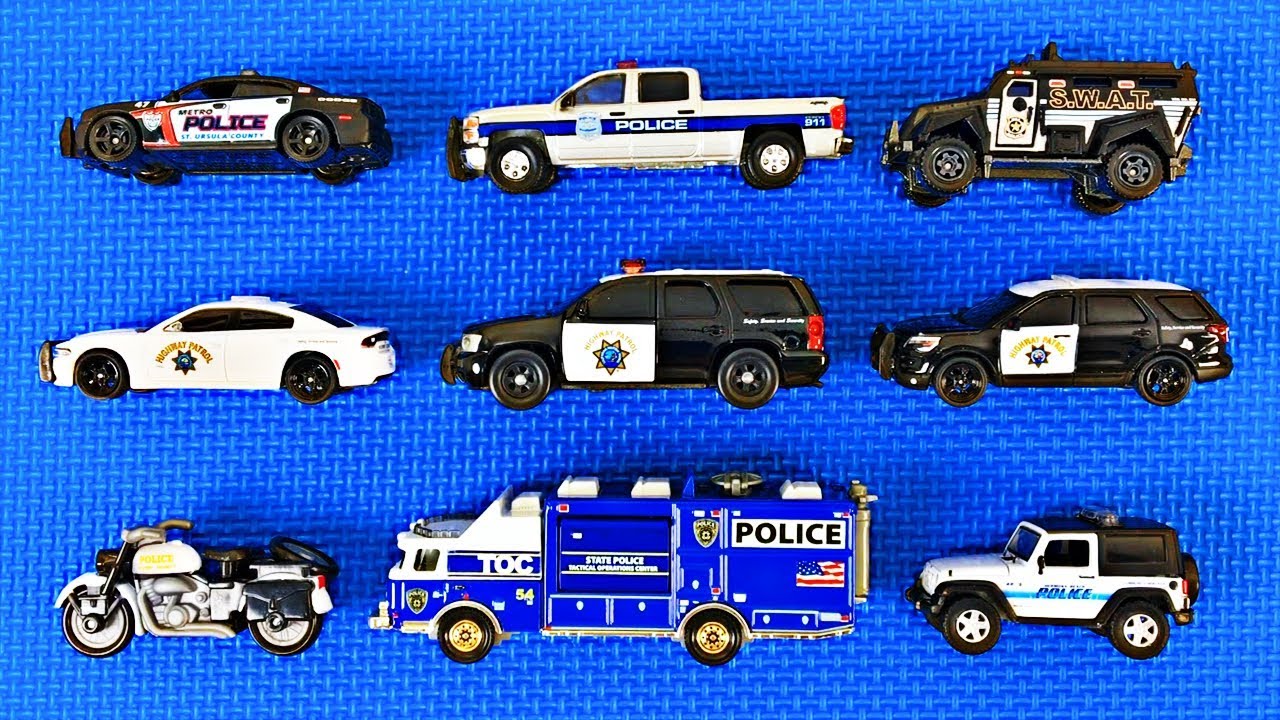 toy police vans