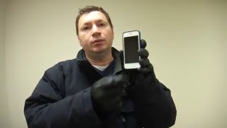 How to: Alternative wierd way to use your capacitive touch screen mobile iPhone when its really cold