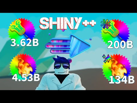 Making 200B Shiny++ Eternal Weapon In Roblox Weapon Fighting Simulator - WFS