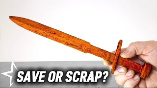 Restoring a Rusted WW2 M4 Bayonet (Incredibly Satisfying!)