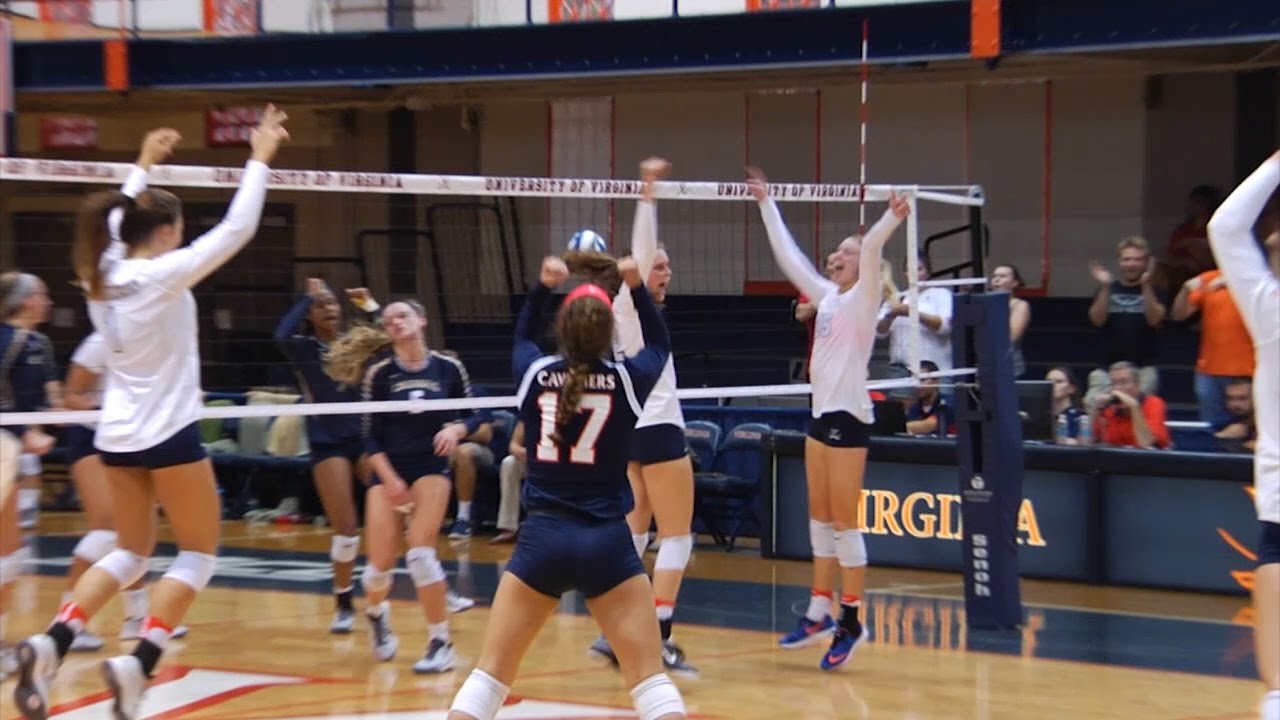 VOLLEYBALL Virginia Highlights vs Washington YouTube
