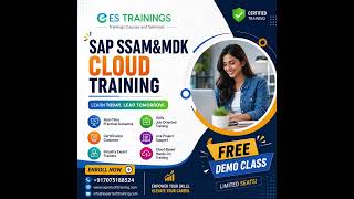 SAP CAR, SSAM &amp; MDK Cloud Training!#expertsofttraining