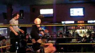 Josh Rayne Vs The Biff All Star Wrestling - Announcers Snowman Jones And Fle