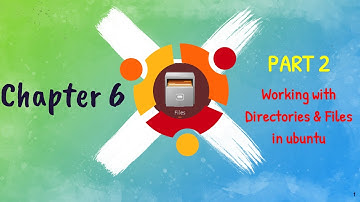 Std 11 Computer Chapter 6 Basic Ubuntu Linux Commands (Part 2 Working with Files and Directories)