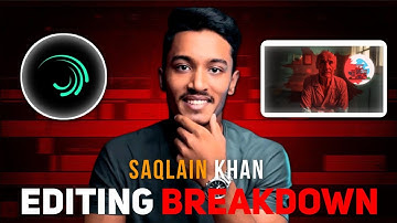 Edit Viral DOCUMENTARY Videos like SAQLAIN KHAN  ( Alight Motion )