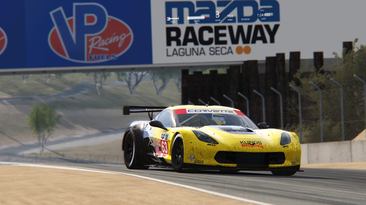 Chevrolet Corvette C7 GT3 - Laguna Seca HOTLAP 1:22.908 - SETUP CAR Assetto Corsa