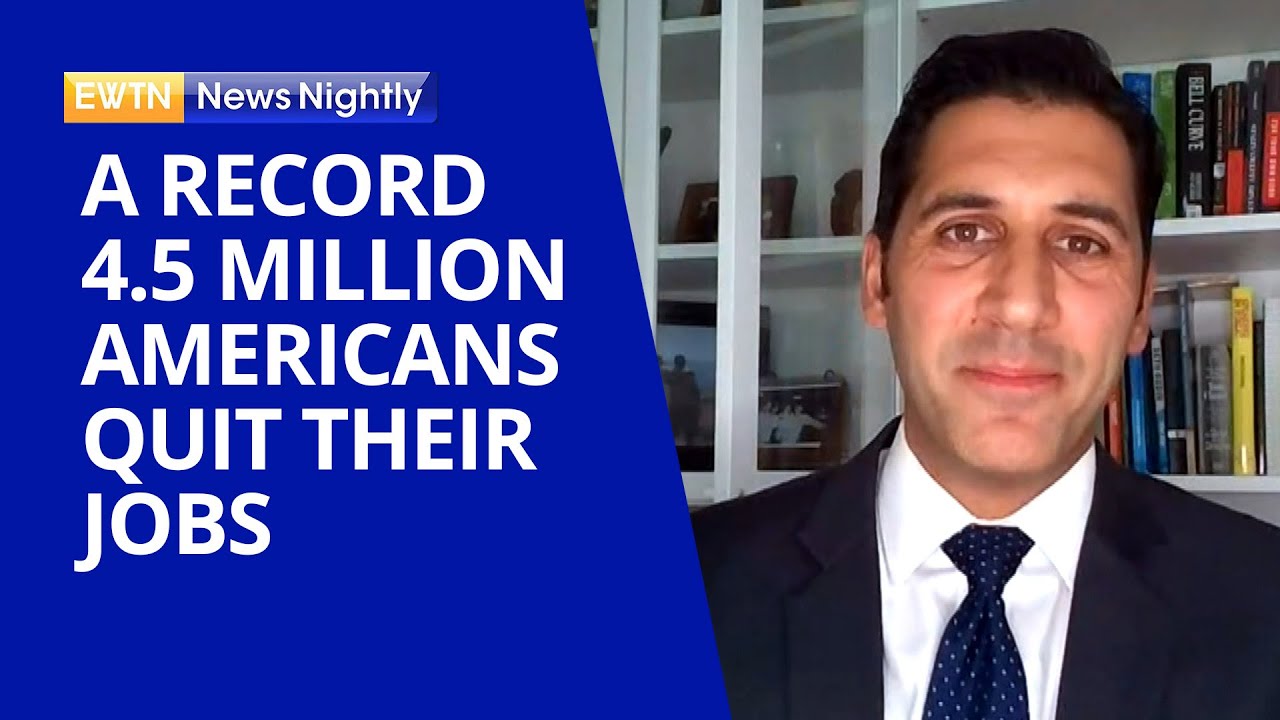 A Record 4.5 Million Americans Quit Their Jobs in November | EWTN News ...