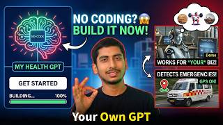Build Your Own Custom GPT Without Coding,  Health GPT Full Tutorial | #chatgpt #customgpt #aiagents