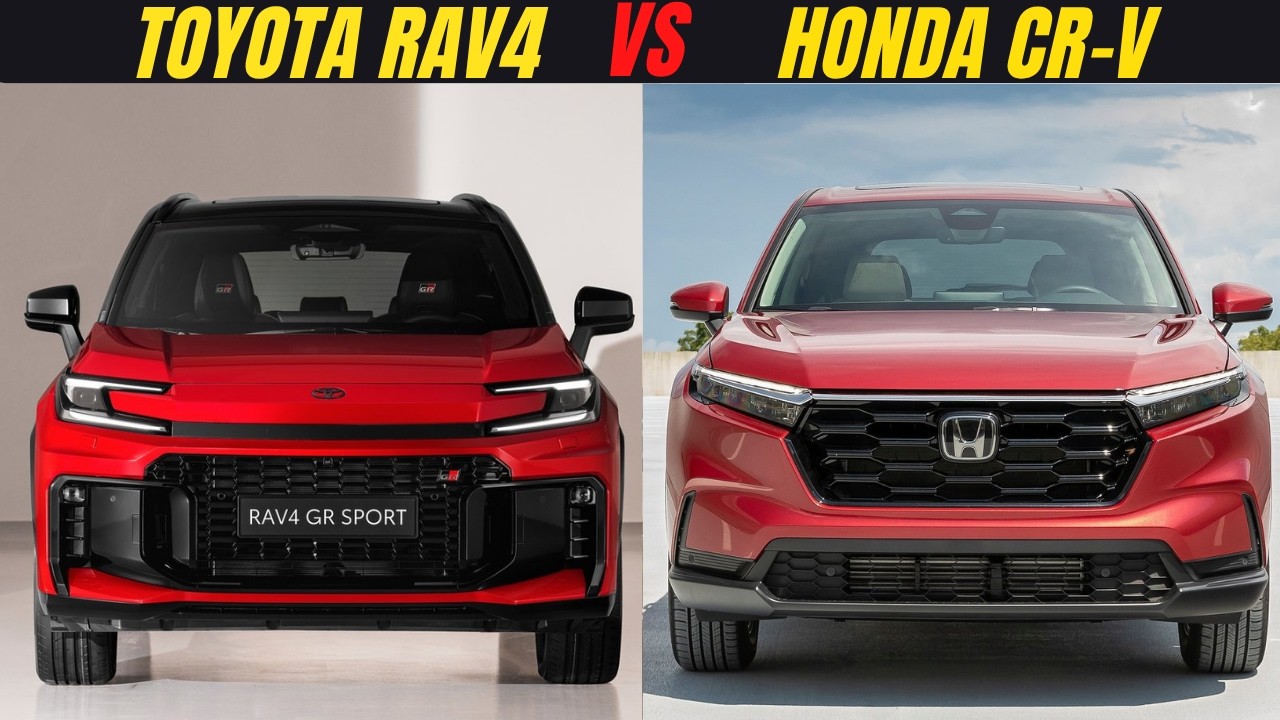 2026 Toyota RAV4 vs Honda CR‑V – Welcher Hybrid‑SUV überzeugt wirklich?
