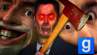 G-MAN МАНЬЯК И ЛЮТЫЙ УГАР - GMOD - адреналин, погоня, троллинг и прятки HIDE AND SEEK В GARRYS MODE