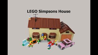 Lego Set 71006 The Simpsons House Timelapse Build