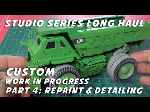Part 4/4: WIP Custom Studio Series Long Haul Repaint & Detailing
