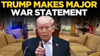 Trump LIVE: President Trump Issues Major War Statement On Middle East | Global Security Update