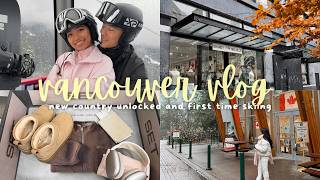 my FIRST time skiing: winter weekend in Vancouver and Whistler