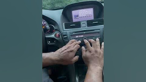 acura tl radio code bypass