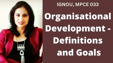 #MPCE-033, BLOCK-1,UNIT- 1,Part-1 #IGNOU #MAPC 2nd Yr ,#organisationalbehaviour