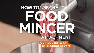 Multi Tasker | How to use the food mincer attachment