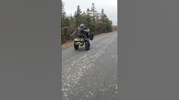 CanAm Renegade 1000r Wheelie #quad #atvmudding #offroad