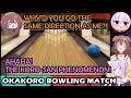 No One Can Escape From Korone Bowling Curse Even Okayu - OkaKoro Bowling Match【Hololive English Sub】