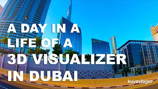 A Day in a life of a 3D Visualizer in Dubai UAE