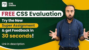 🟡 FREE CSS Evaluation by Nearpeer | Instant Feedback | CSS | PMS | Nearpeer | Paper Checking