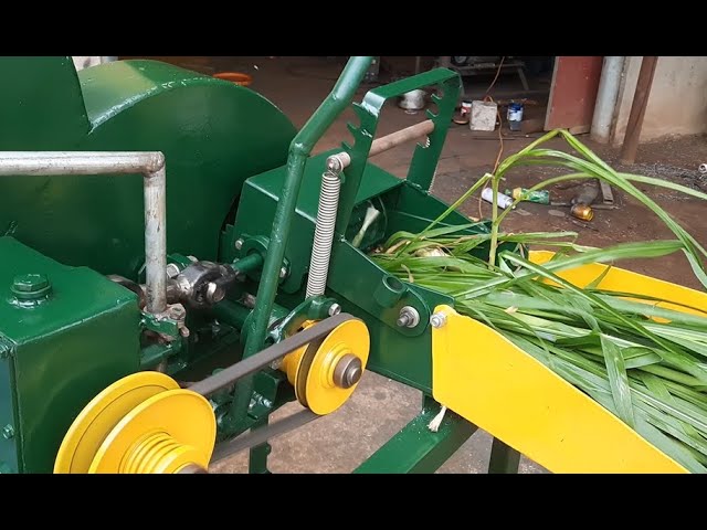Chế tạo máy băm cỏ & băm chuối - Making chaff cutter part 5