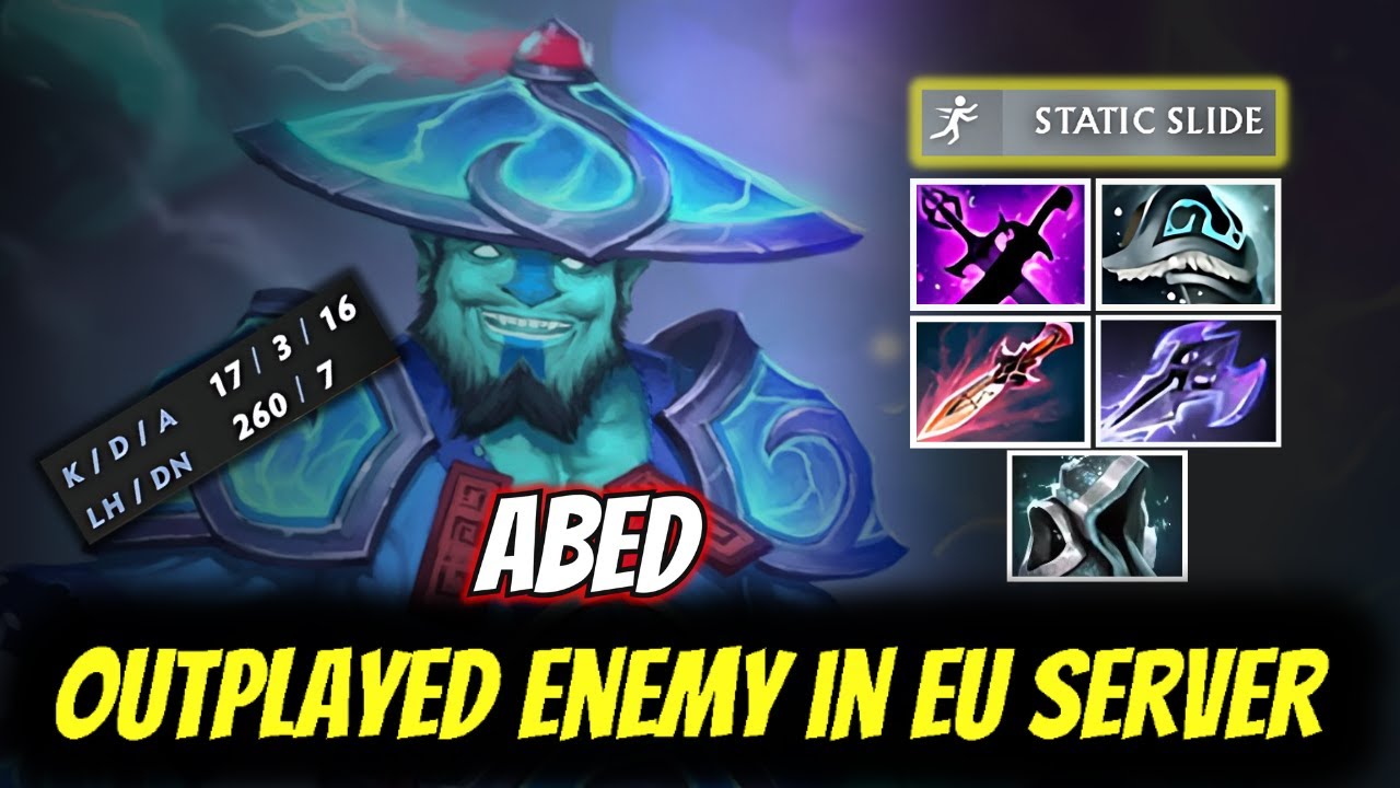 How Abed OUTPLAYED the Enemy with UNSTOPPABLE Storm Spirit in EU Server! | Dota 2 Pro Highlights.