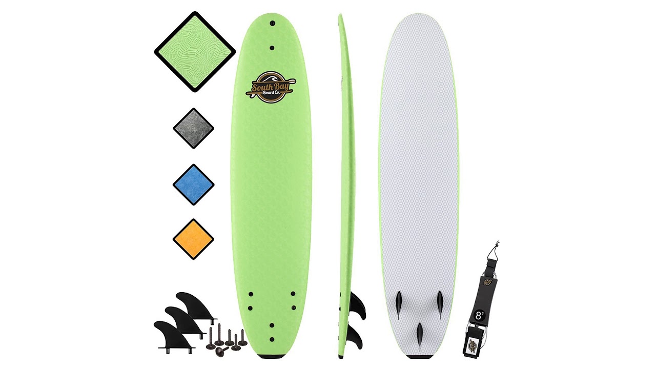 SBBC 8’ Soft Top Surfboard 8ft Verve Fun Performance Foam