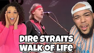 First Time Hearing Dire Straits - Walk of life REACTION!!