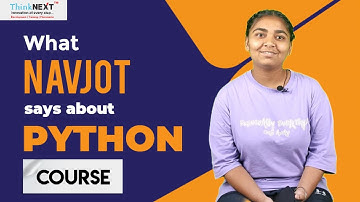 Python Training Course in Chandigarh | Student Review | ThinkNEXT