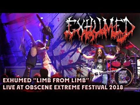 Exhumed "Limb from Limb" - Live at Obscene Extreme 2018
