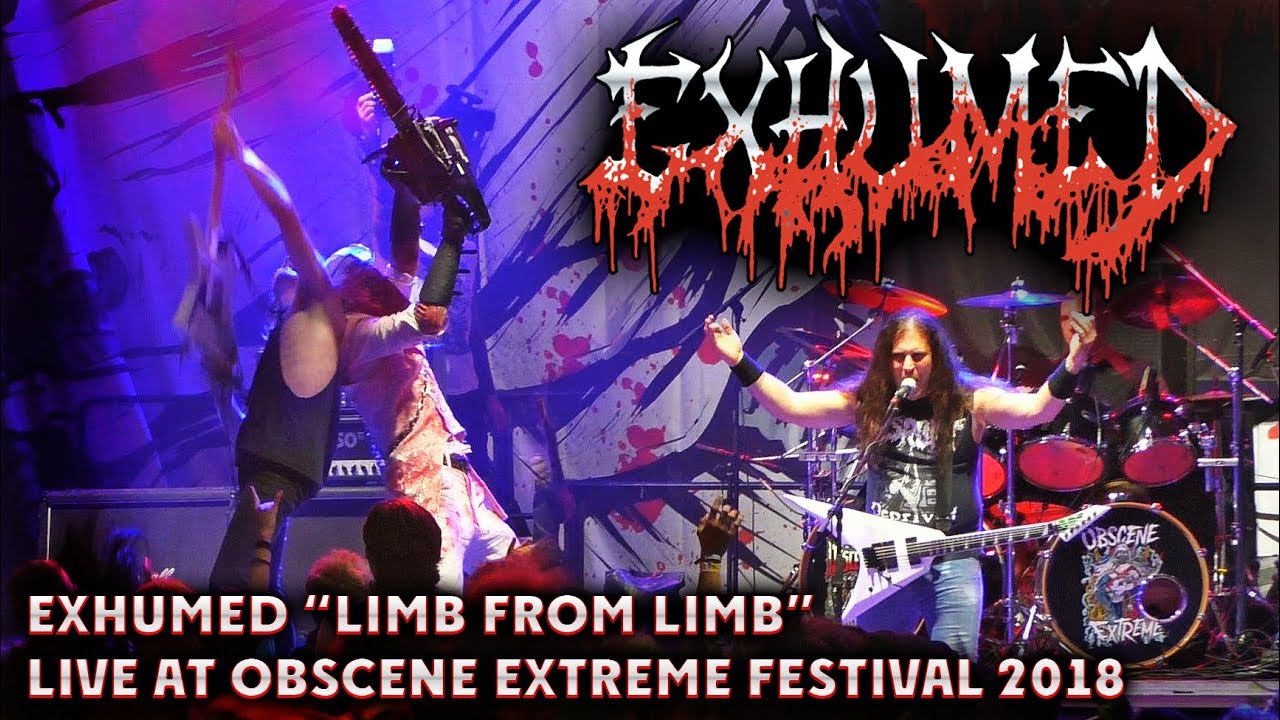 Exhumed "Limb from Limb" - Live at Obscene Extreme 2018