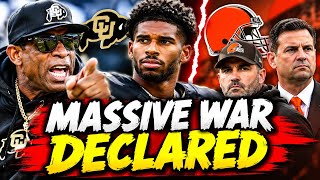 Full COACH PRIME DECLARES WAR After Browns BREAK SECRET SHEDEUR PROMISE! News